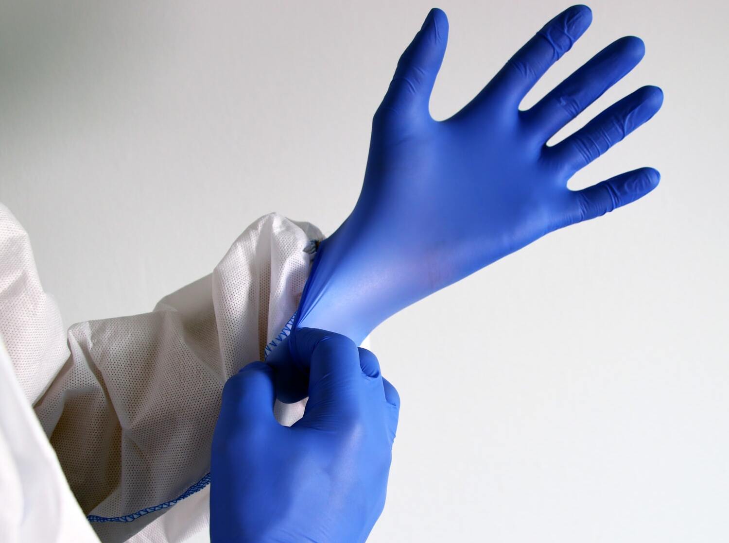 image of medical gloves